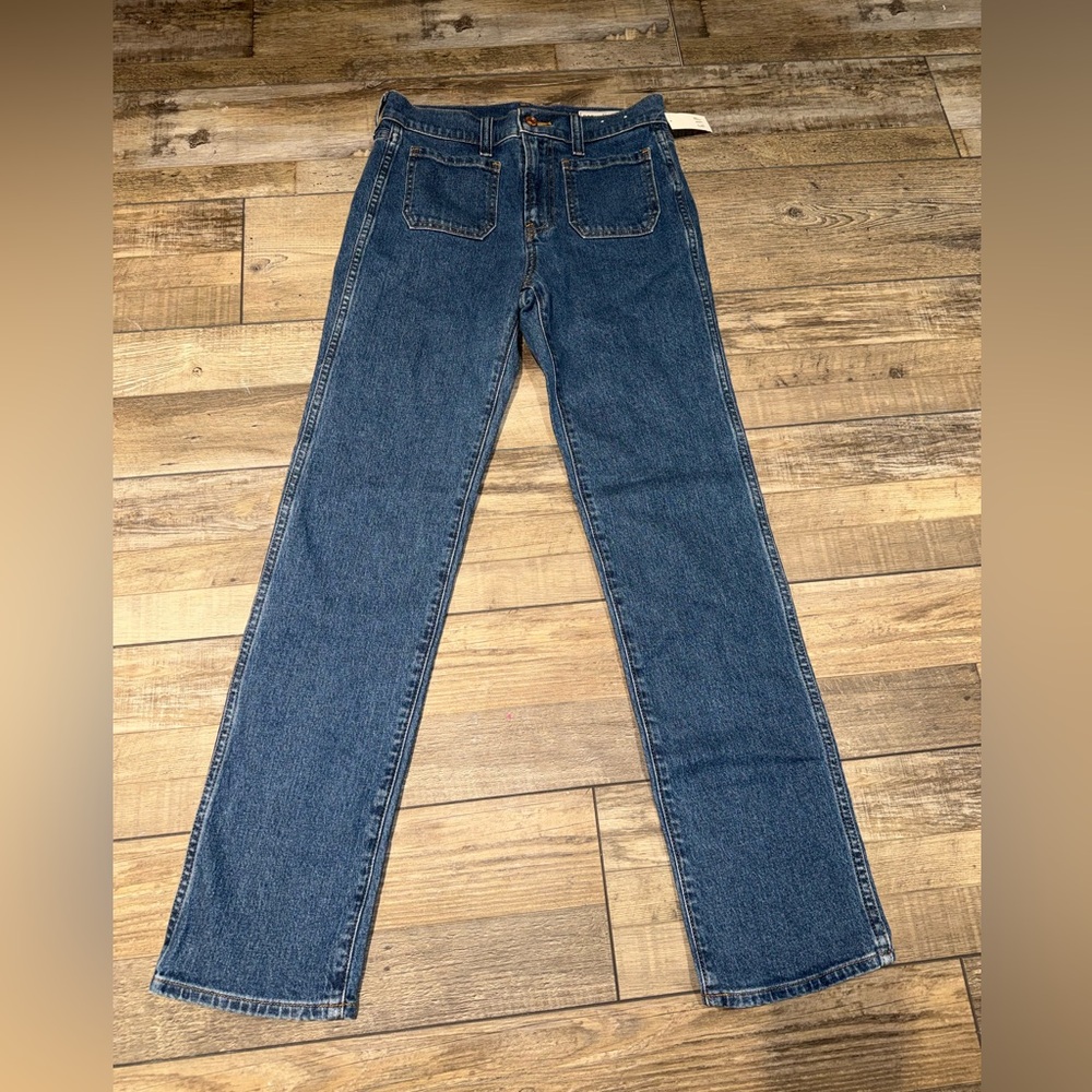 GAP High Rise Blue Denim Jeans Size 27 NWT